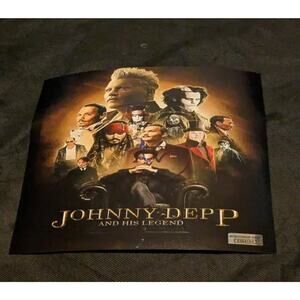 Johnny Depp autographed 8x10 photo with COA